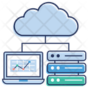 Cloud Computing Cloud Data Cloud Services Icon