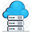 Data Server Cloud Server Cloud Computing Icon