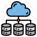 Cloud Data Stroage Icon