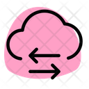 Cloud Data Transfer Icon