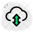 Cloud Data Transfered Icon