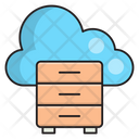 Cloud Database Storage Icon