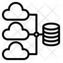 Cloud Database Network Database Network Icon
