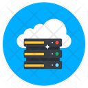 Cloud Dataserver Cloud Hosting Cloud Technology Icon