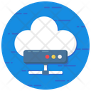 Cloud Dataserver Cloud Hosting Cloud Computing Icon