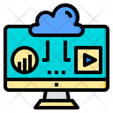 Demand Cloud System Online Icon