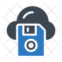 Cloud Diskette Icon