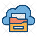 Cloud Document Cloud Data Storage Icon