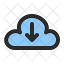 Cloud Download Cloud Data Storage Icon