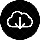 Cloud Downloading Icon
