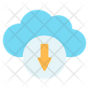 Cloud Downloading Icon