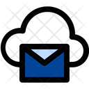 Cloud Email Modern Technology Wireless Communication Icon