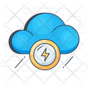 Cloud Energy Cloud Power Cloud Hosting Icon