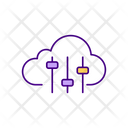 Cloud Equalizer Cloud Parameters Cloud Customization Icon