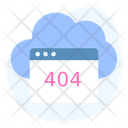 Cloud Error Page Icon