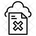 Cloud Error  Icon