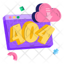 Cloud Error  Icon
