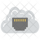 Connected Cloud Ethernet Icon