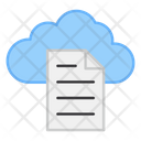 Cloud File Cloud Document Cloud Doc Icon