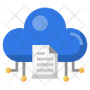 Cloud File File Cloud Storage Icon