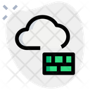Cloud Firewall Icon