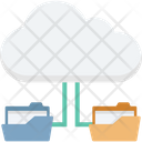 Cloud Folder Cloud Computing Data Accessibility Icon