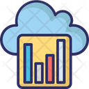 Cloud Graph  Icon