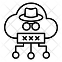 Cloud hacker  Icon
