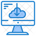 Cloud Installation Cloud Download Install Icon