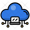 Cloud Laptop Laptop Cloud Dat Icon