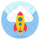Cloud Launch Icon