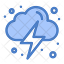 Cloud Lightning Lightning Strike Cloud Energy Icon
