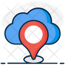 Cloud Location Icon