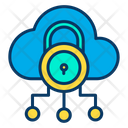 Cloud Lock Secure Cloud Cloud Data Icon