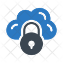 Cloud Lock Secure Icon