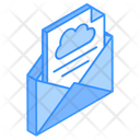 Mail Storage Cloud Mail Mail Hosting Icon