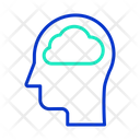 Imind Cloud Mind Cloud Brain Icon
