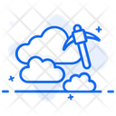 Cloud Mining Icon