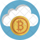 Bitcoin Cloud Mining Icon