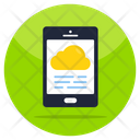 Cloud Mobile Icon