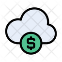 Cloud Money Dollar Investment Icon