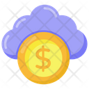Cloud Business Cloud Money Cloud Finance Icon