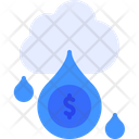 Cloud Money Cloud Profit Icon
