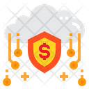 Cloud Money Security Icon