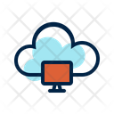 Computer Cloud Computing Icon