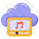 Cloud Media Cloud Music Cloud Player Icon