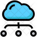 Cloud Sharing Computing Icon