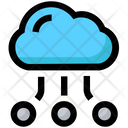 Cloud Big Data Sharing Icon