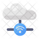 Cloud Network Cloud Hosting Shared Cloud Icon