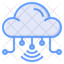 Cloud Hosting Cloud Services Cloud Data Icon
